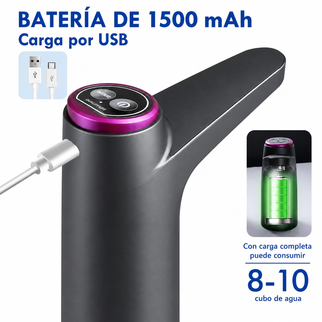 Dispensador de Agua Portátil Premium